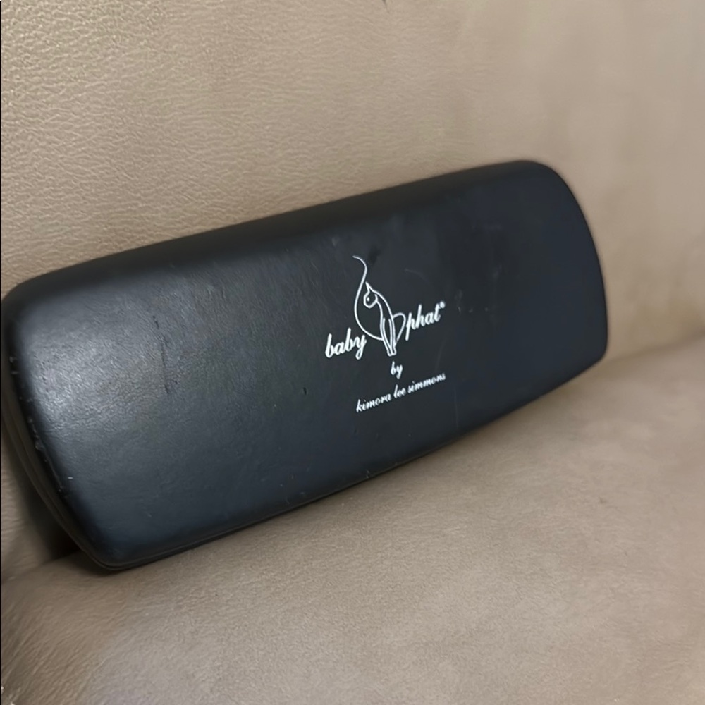 Baby Phat Black Eyeglass Case
